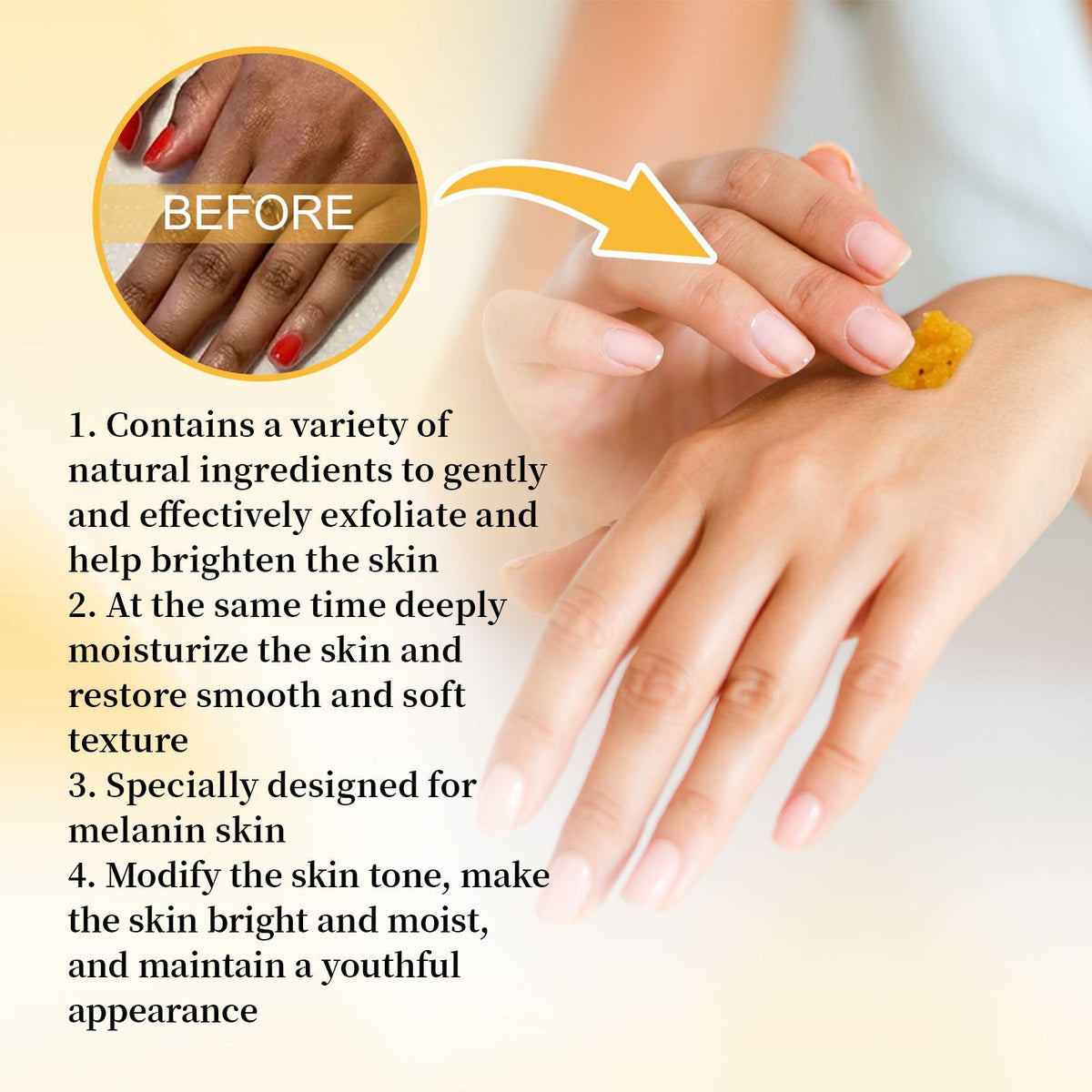 Meeko Turmeric Exfoliating Scrub