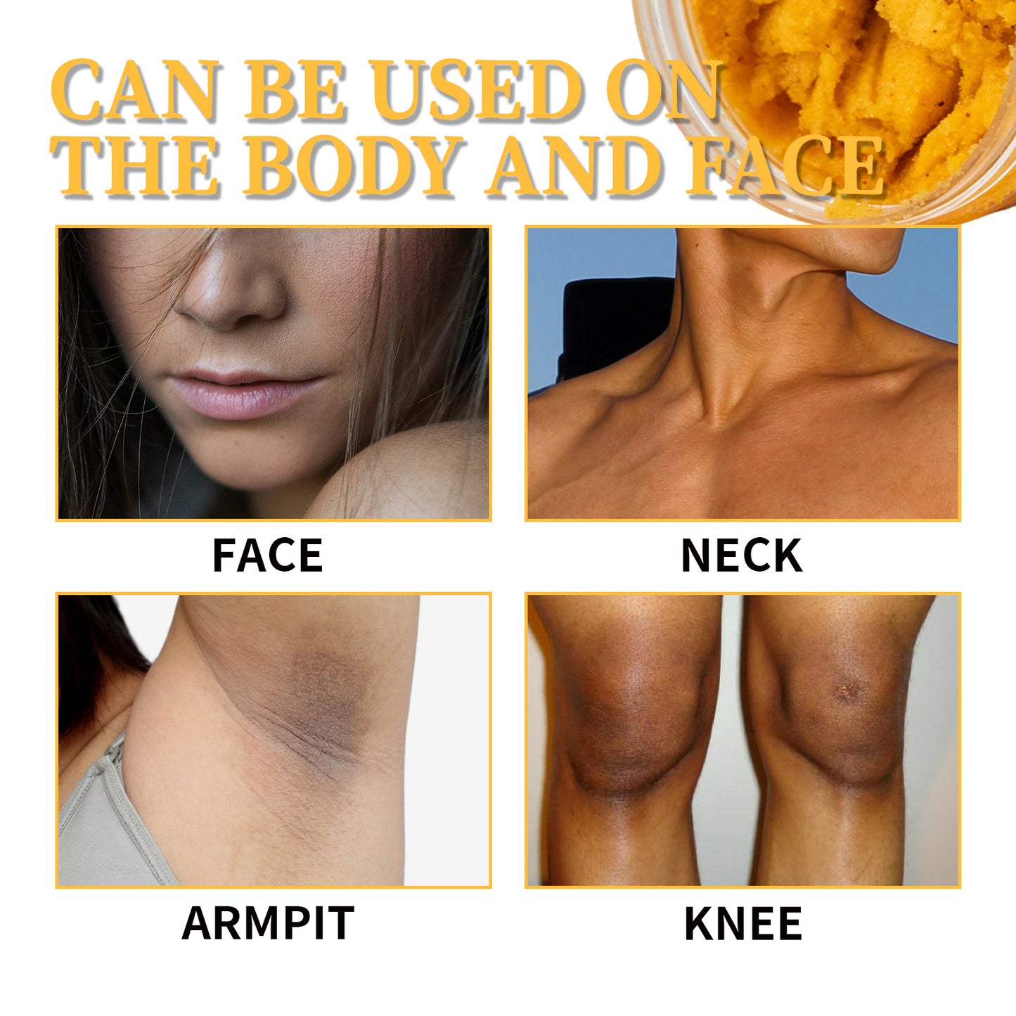 Meeko Turmeric Exfoliating Scrub